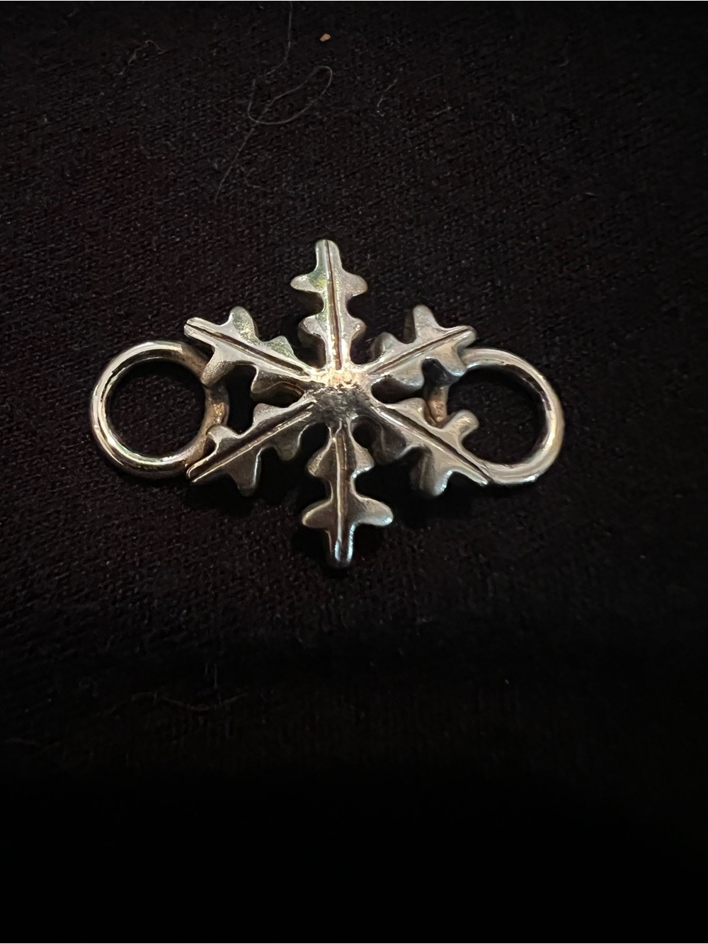 LeStage Sterling Silver Snowflake Clasp